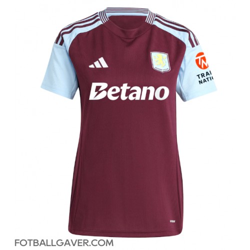 Aston Villa John McGinn #7 Fotballklær Hjemmedrakt Dame 2024-25 Kortermet Aston Villa John McGinn #7 Fotballklær Hjemmedrakt Dame 2024-25 Kortermet